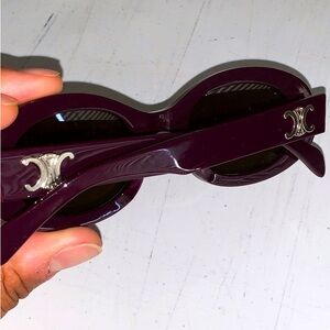 Celine Triomphe oval sunglasses